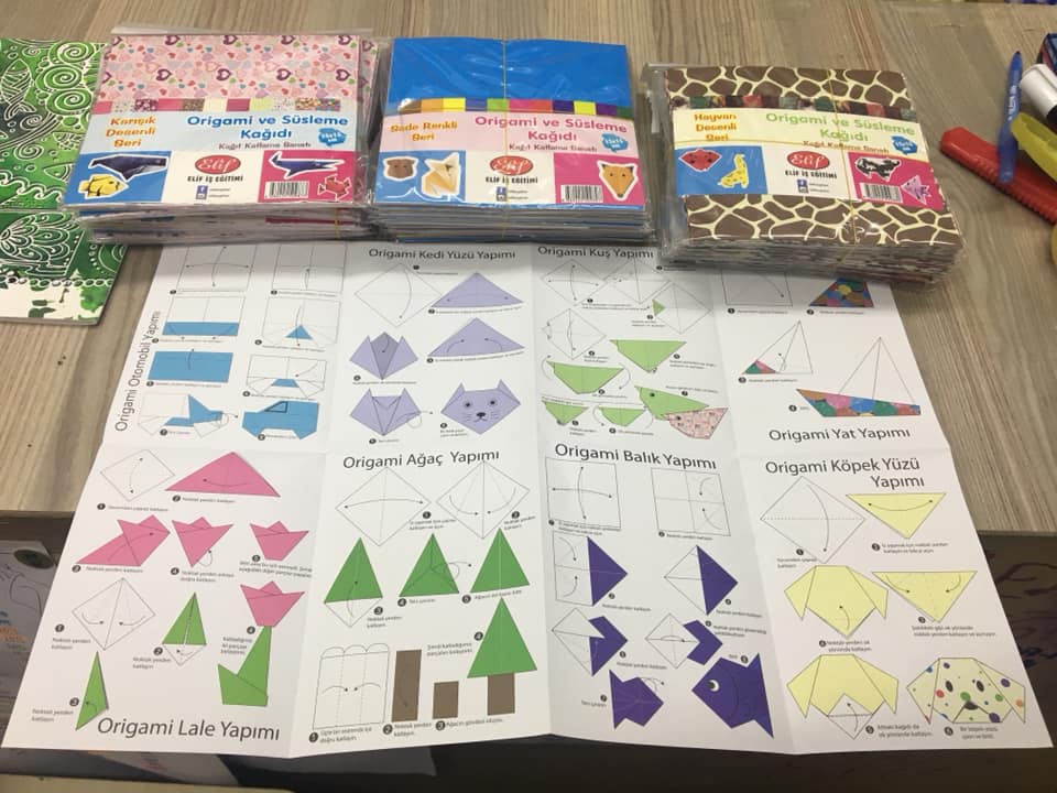 Origami Sanatı (Kitapçık Dahil)