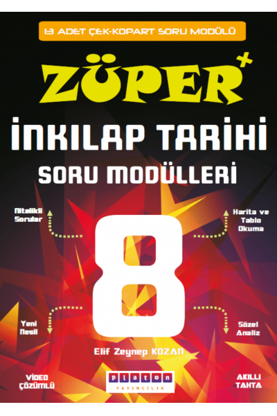 8. SINIF ZÜPER İNKILAP TARİHİ SORU MODÜLLERİ