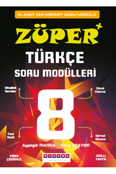 8. SINIF ZÜPER TÜRKÇE SORU MODÜLLERİ